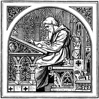 Illustration of a Scribe